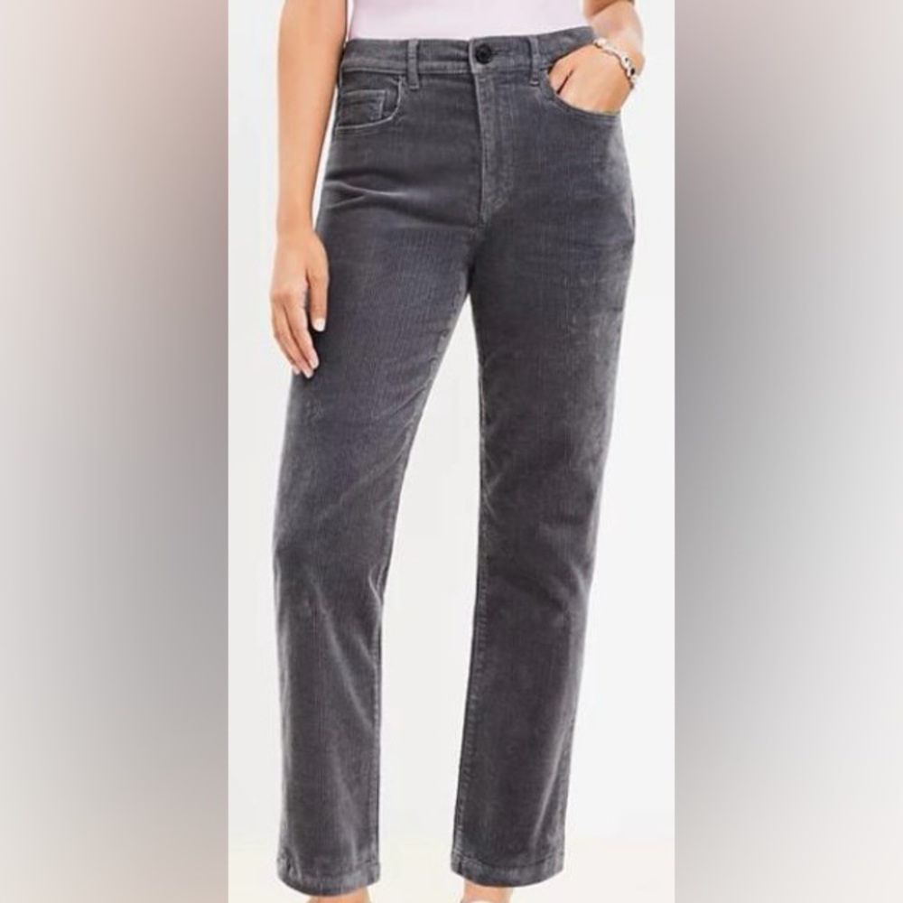 Levi's Women's Charcoal Corduroy Mid Rise Skinny